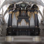 Im innern der Basilika St. Emmeran - die gigantische und total schöne Orgel