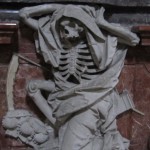 Im innern der Basilika St. Emmeran - Der Tod